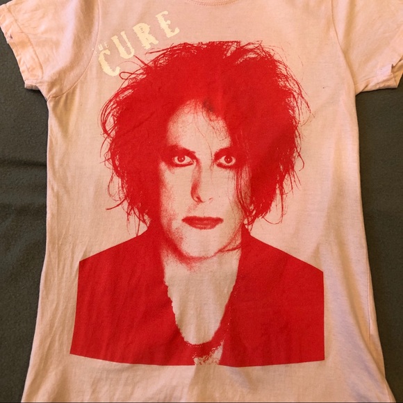 The Cure Band Tee - Robert Smith Face and Head - L - Picture 5 of 6